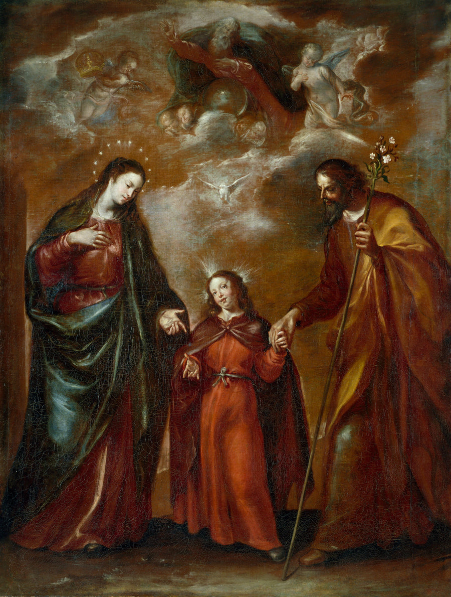 La Sainte Famille ou Trinité sur Terre - Francisco Camilo