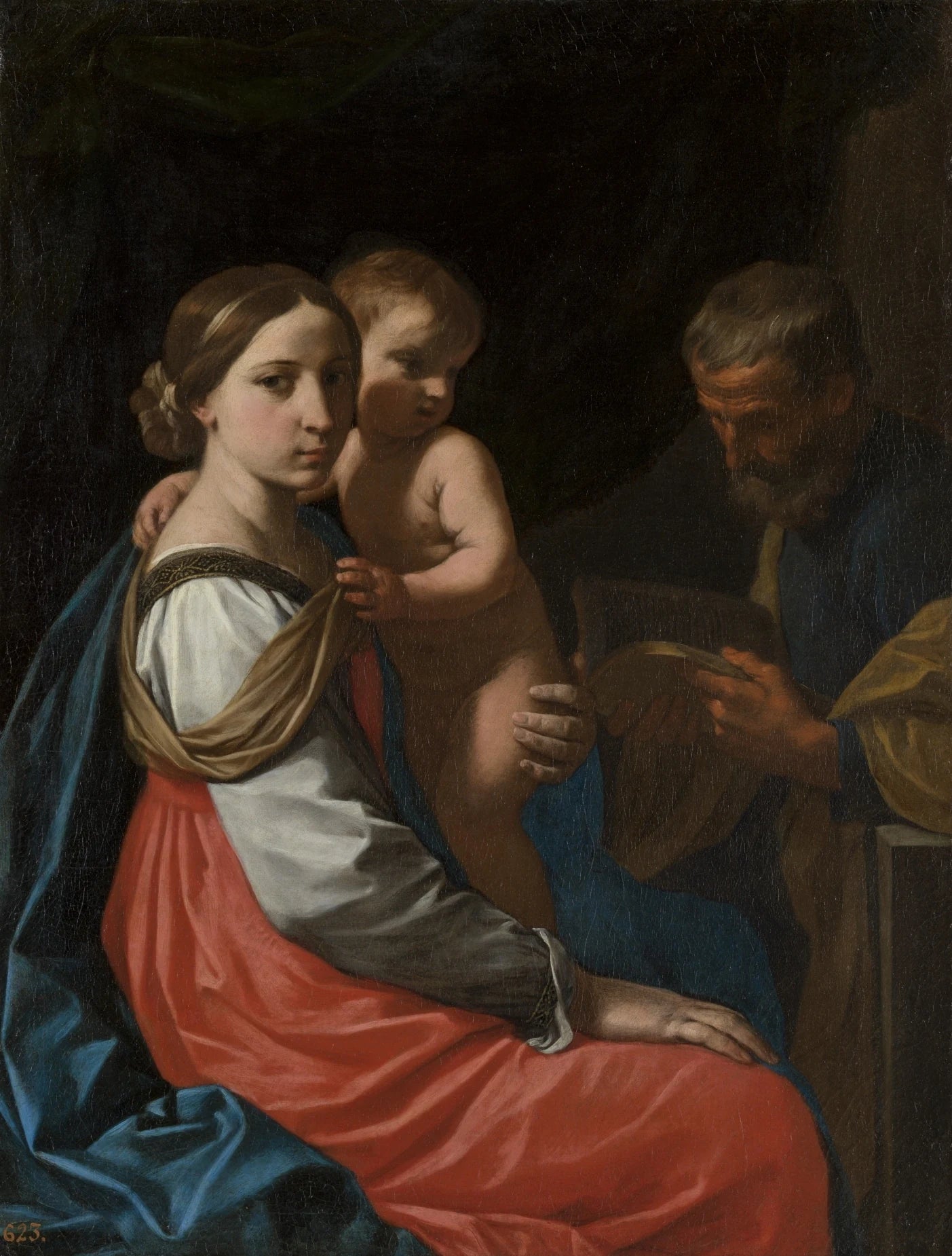 La Sainte Famille - Simone Cantarini