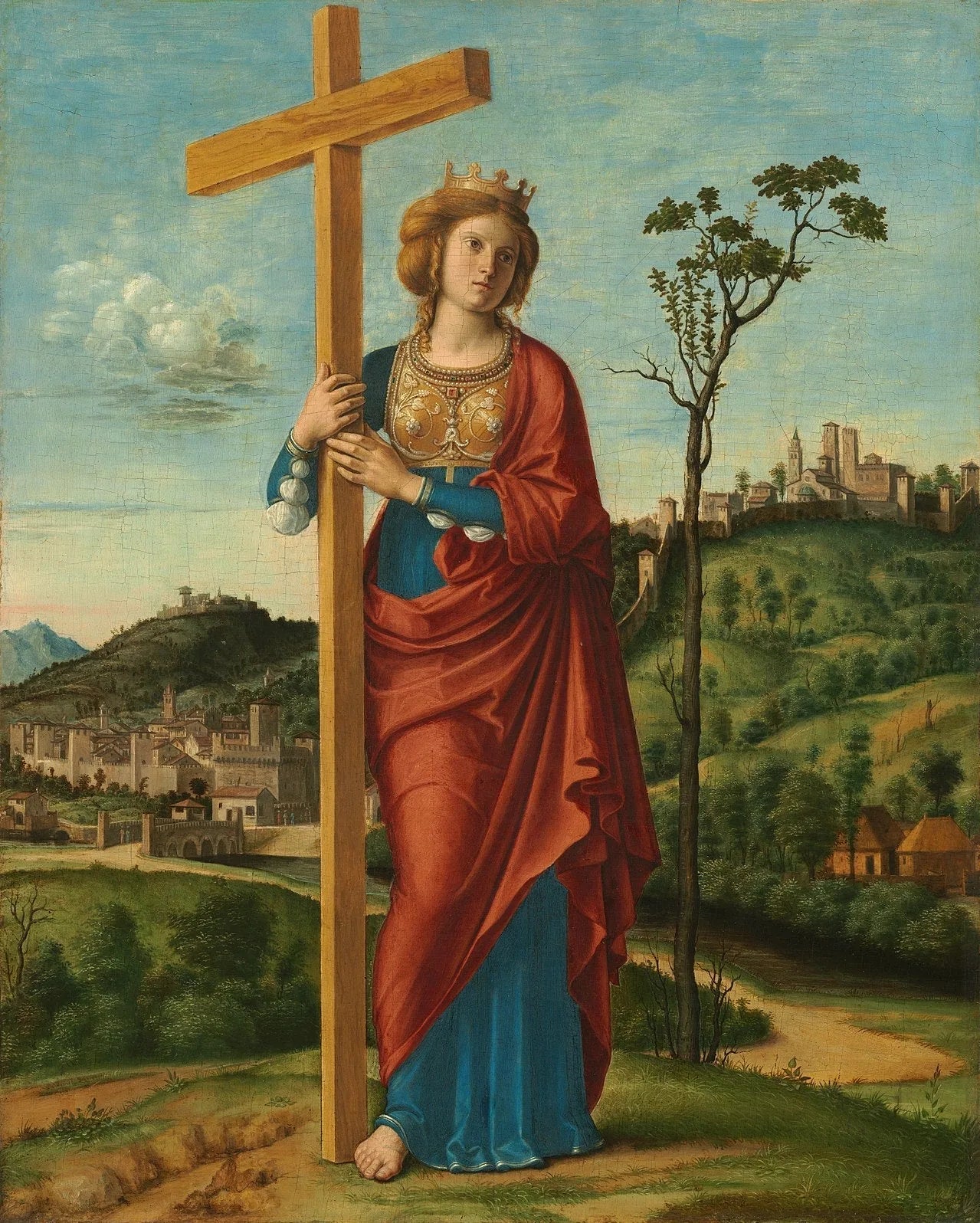 Sainte-Hélène - Cima da Conegliano image 1 copie de tableau peinte à la main