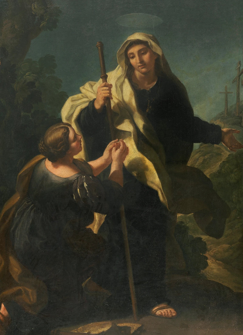 Sainte-Hélène et sa fille - Joaquín Juncosa