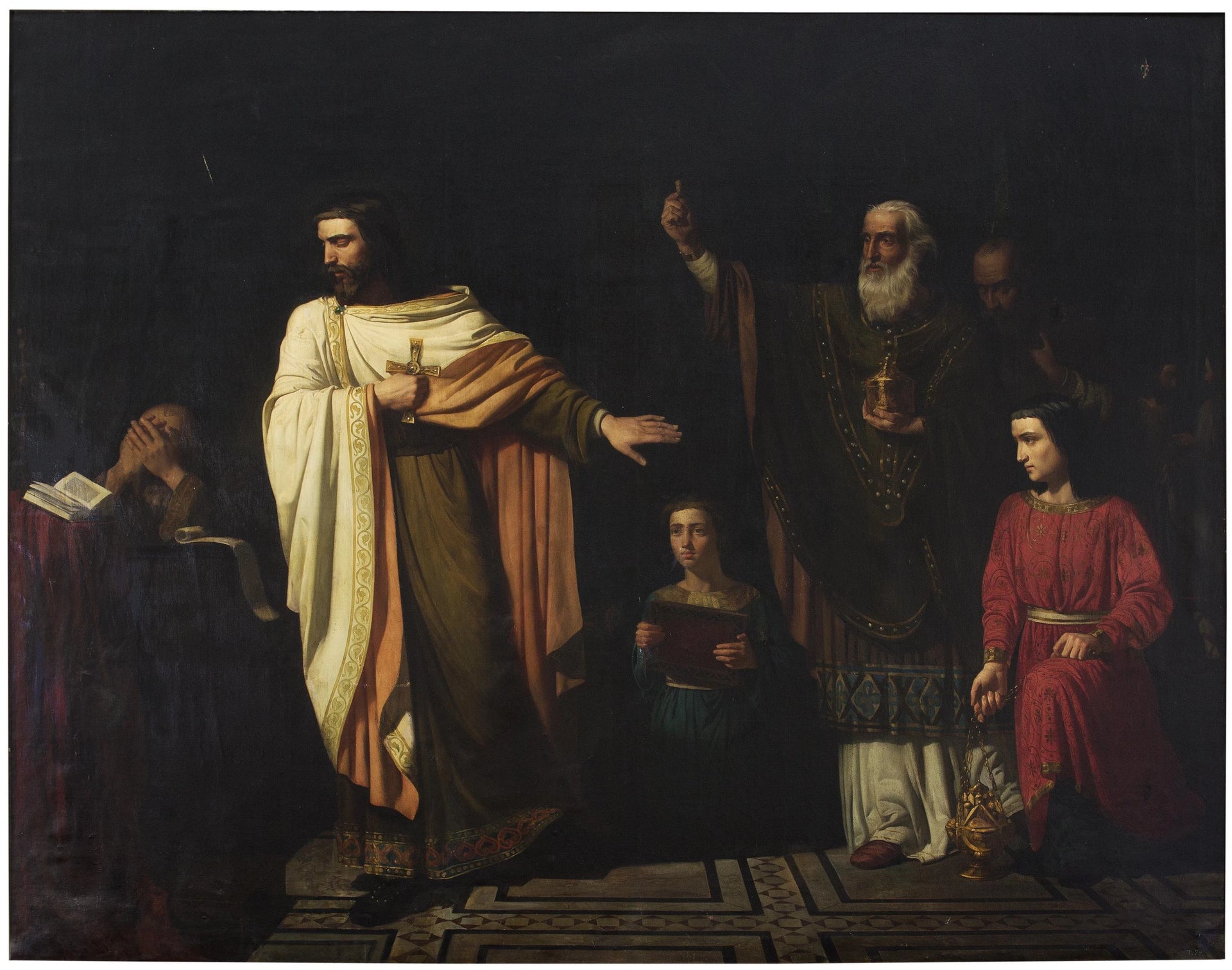Sainte Herménégille en prison - Francisco Aznar