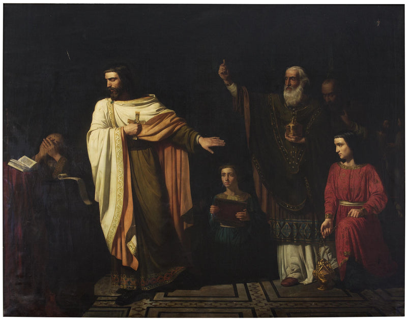 Sainte Herménégille en prison - Francisco Aznar
