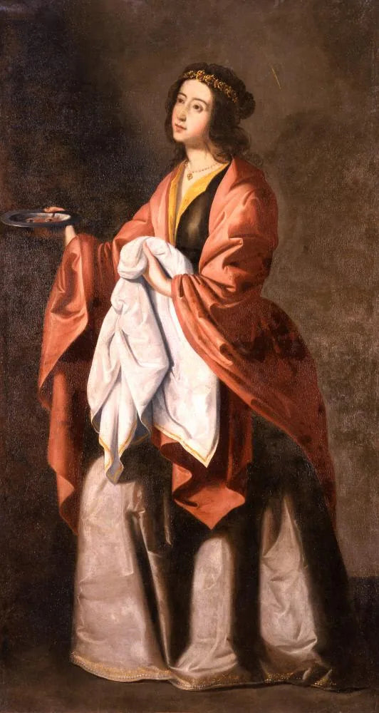 Sainte-Lucie (New York) - Francisco de Zurbarán image 1 tableau peint à l’huile sur toile