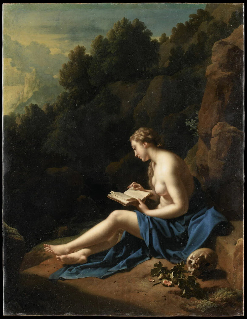 Sainte Madeleine méditant dans la solitude - Pieter van der Werff