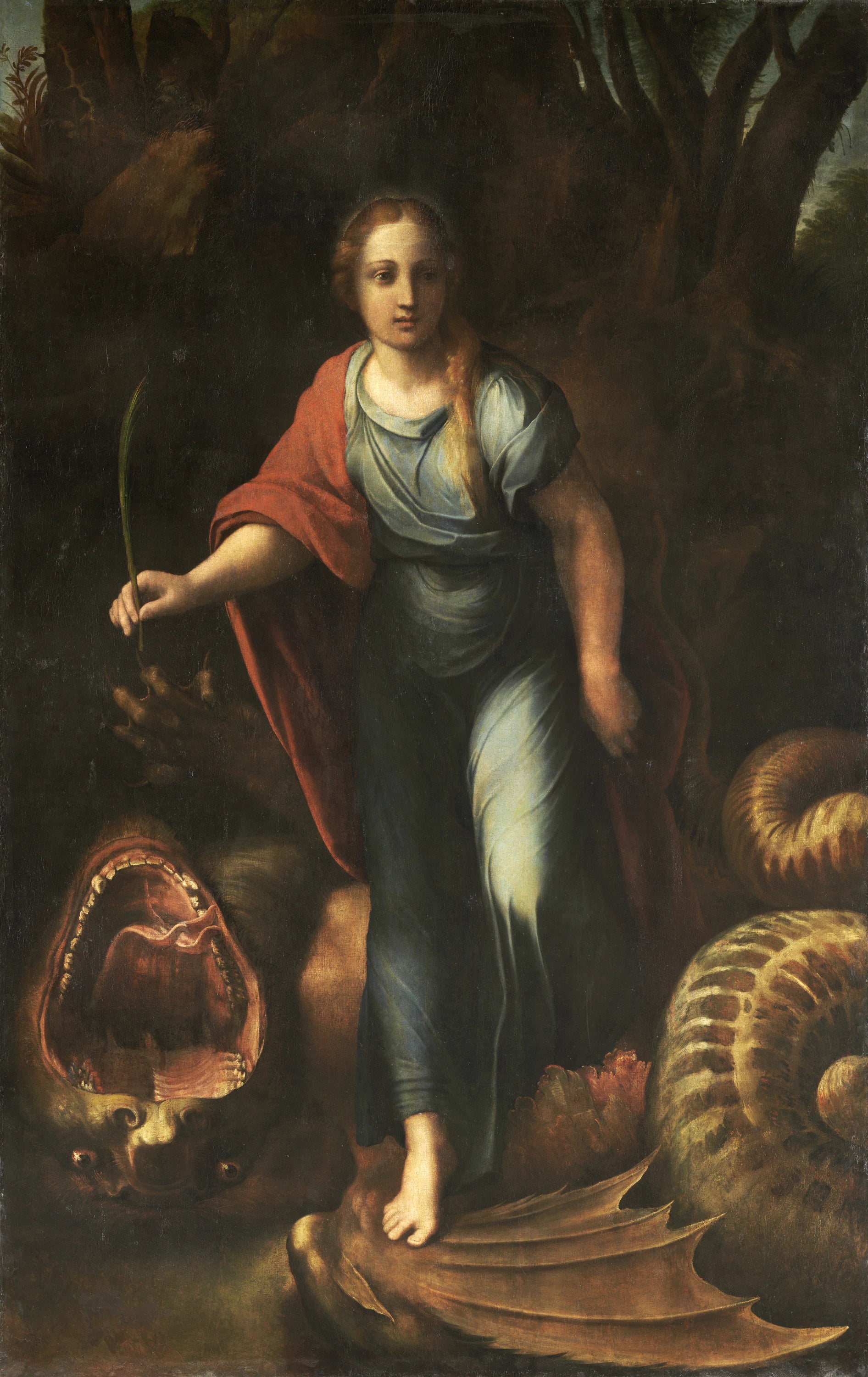 Sainte Marguerite et le Dragon (Musée du Louvre) - Raphaël Sanzio