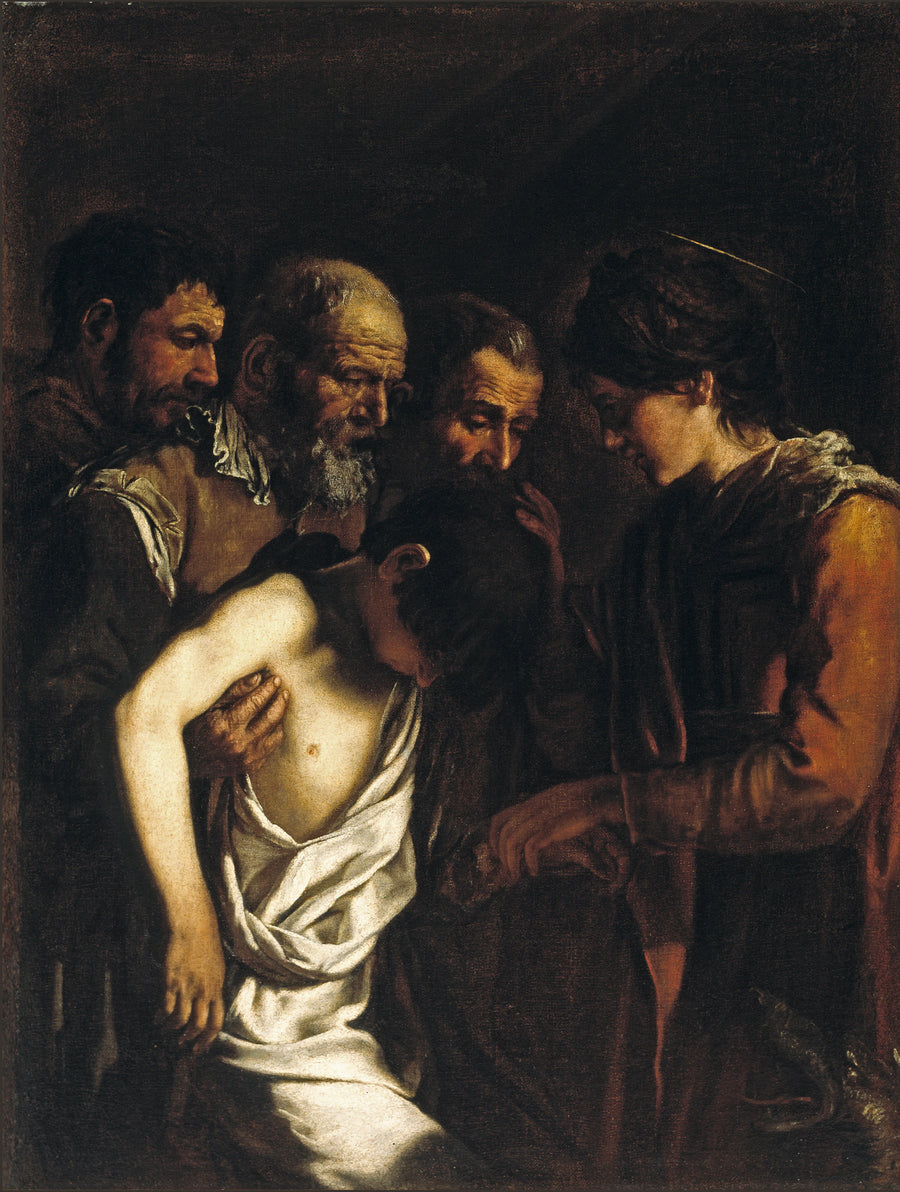 Sainte Marguerite ressuscitant un jeune homme - Giovanni Serodine