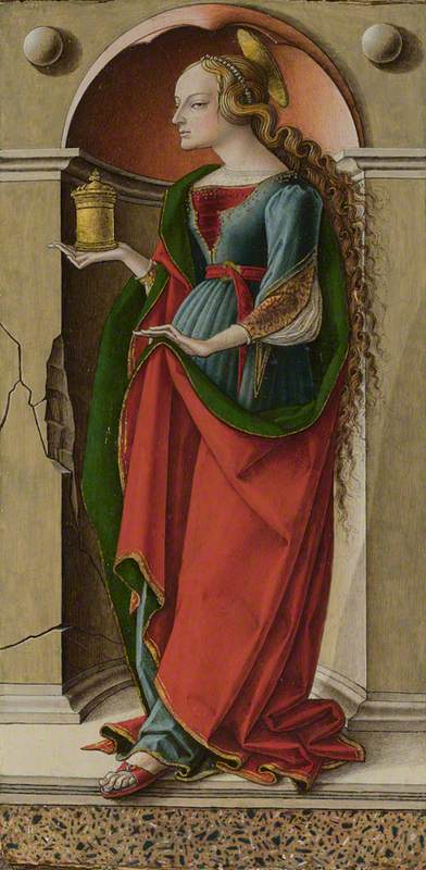 Sainte Marie-Madeleine - Carlo Crivelli image 1 reproduction d’œuvre d’art à l’huile