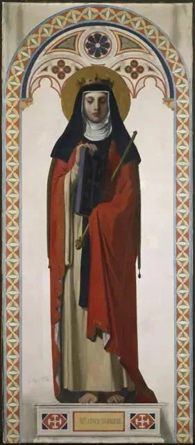 Sainte Radegonde de Poitiers - Jean-Auguste-Dominique Ingres