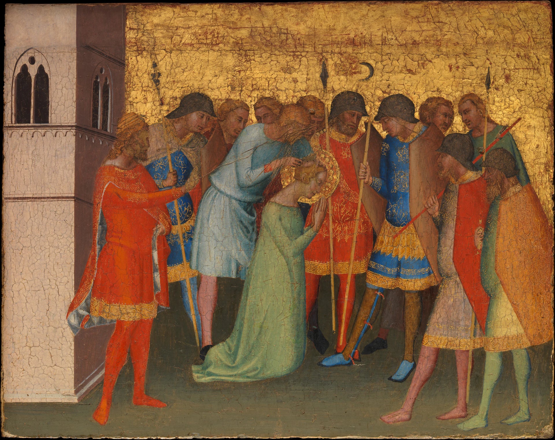 Sainte Réparate préparée au supplice - Bernardo Daddi