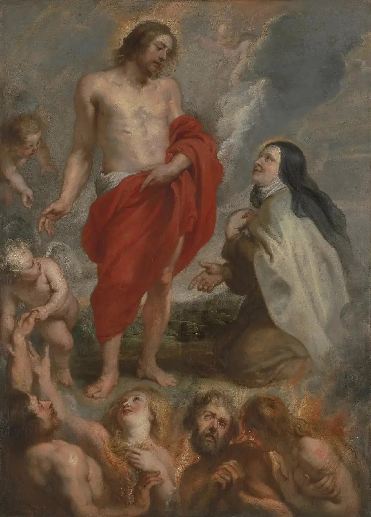 Sainte Thérèse d'Ávila - Peter Paul Rubens image 1 reproduction de peinture à l’huile