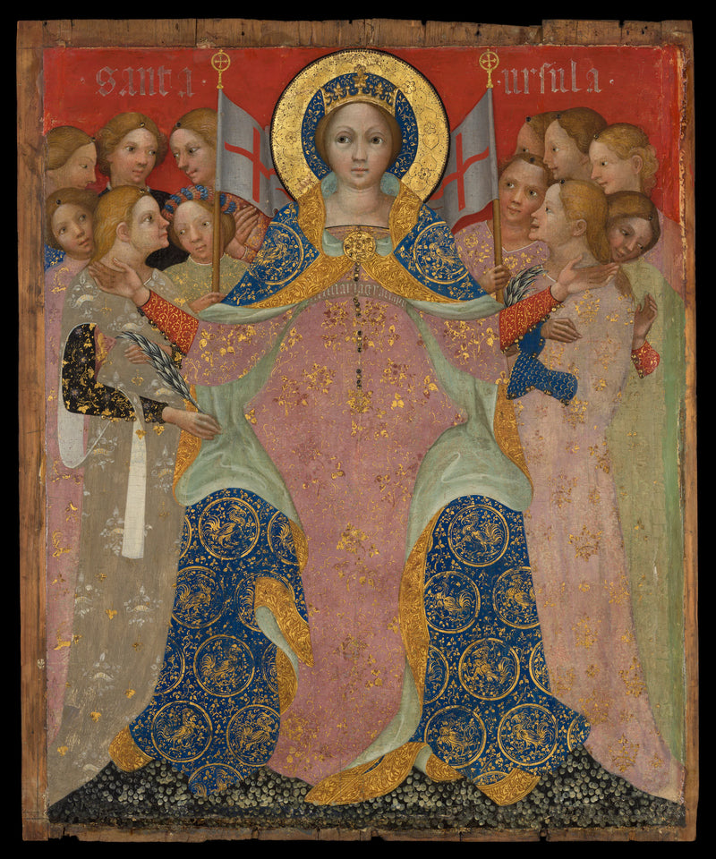 Sainte Ursule et ses servantes - Niccolò di Pietro