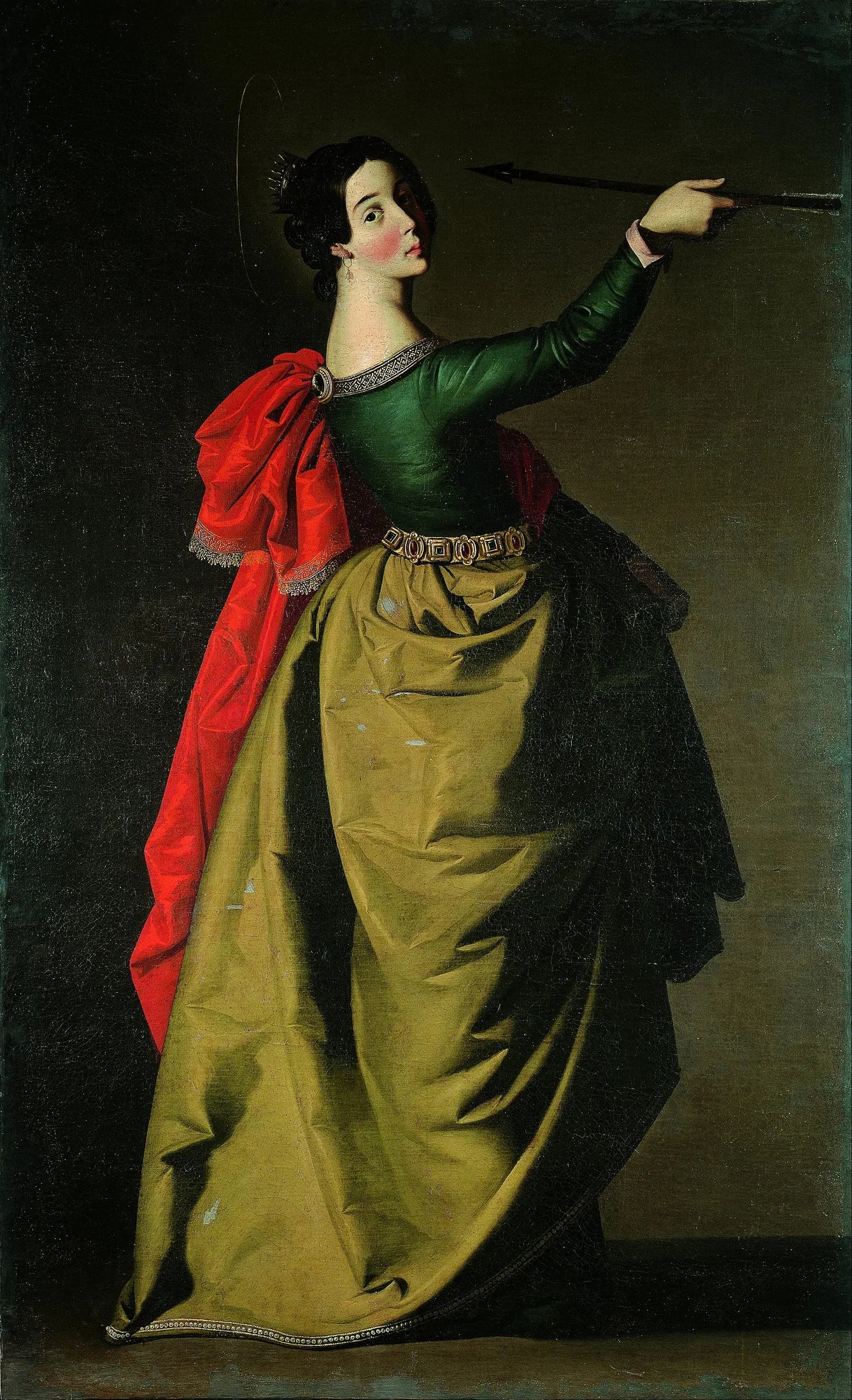 Sainte Ursule - Francisco de Zurbarán image 1 tableau peint à l’huile sur toile