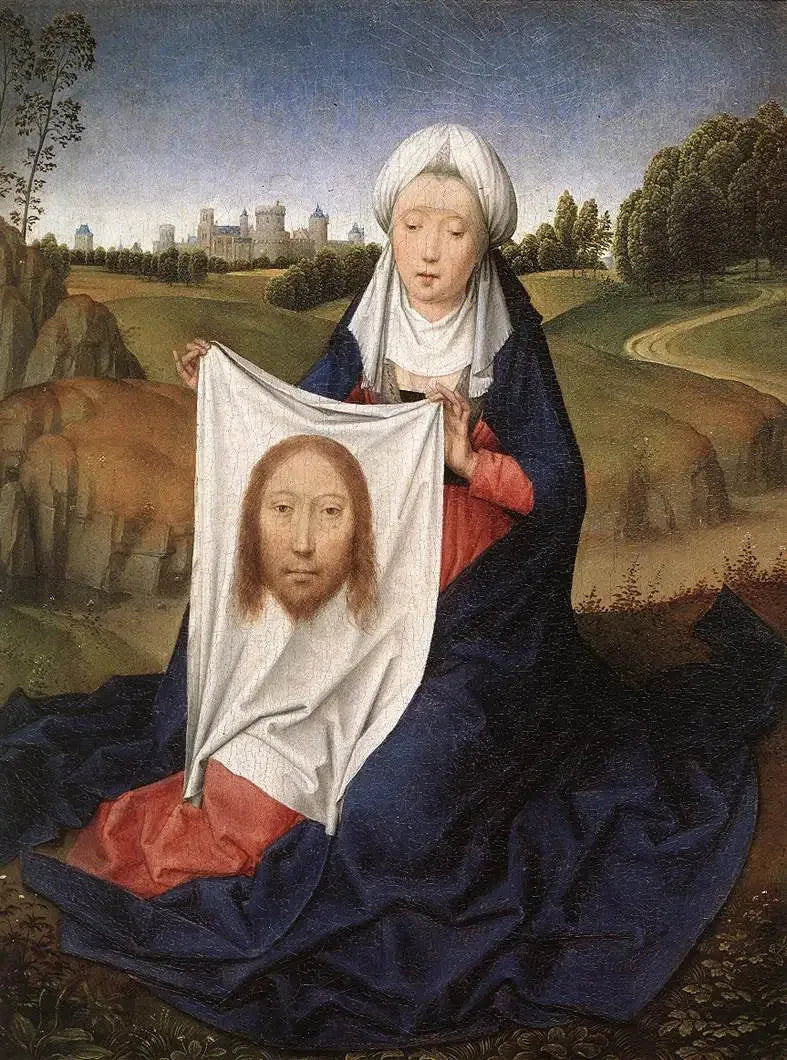 Sainte Véronique - Hans Memling image 1 reproduction artisanale de tableau