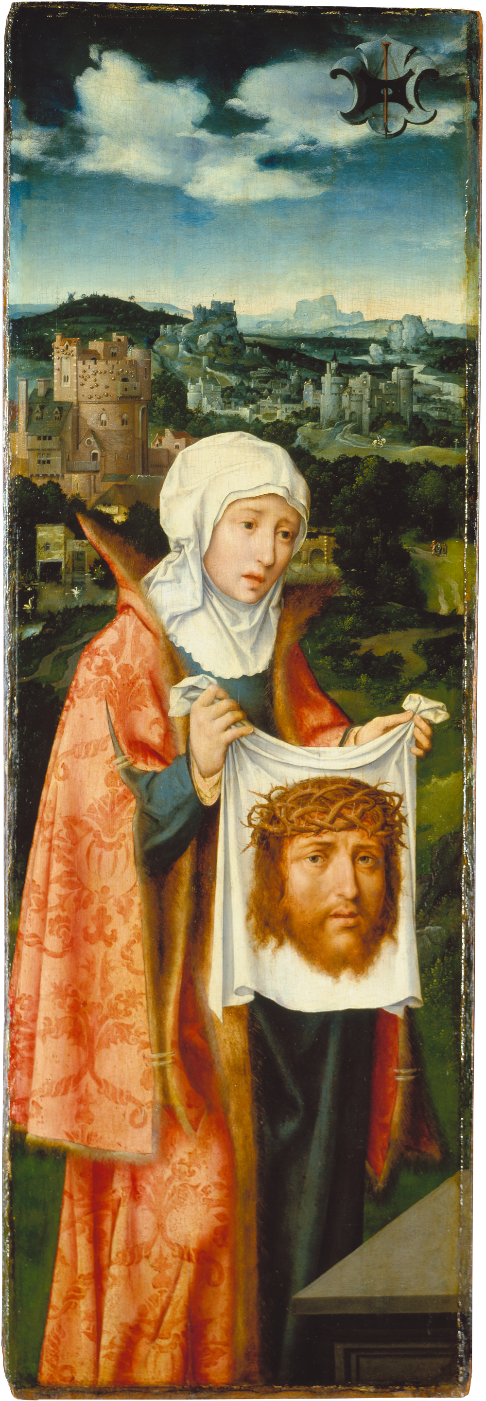 Sainte Véronique présentant le suaire - Joos van Cleve - Alpha Reproduction