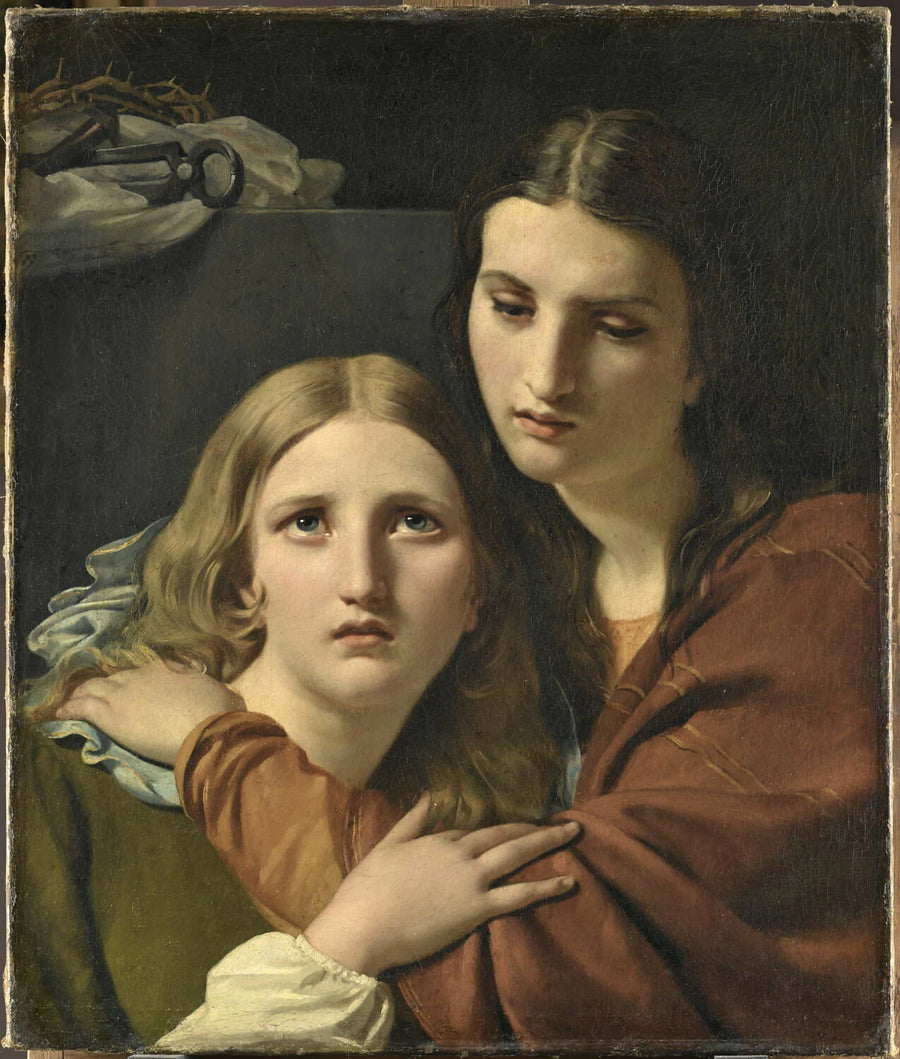 Saintes Femmes méditant auprès des instruments de la Passion - François-Joseph Navez