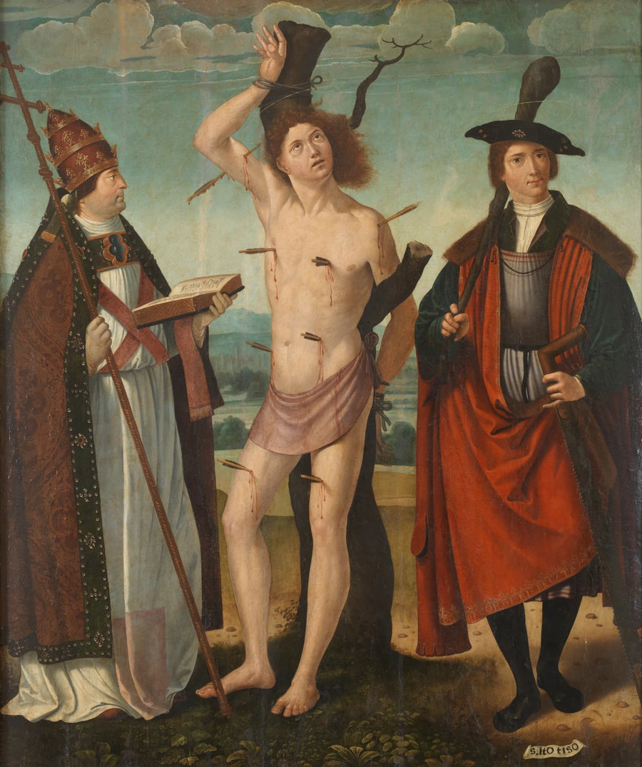 Saints Grégoire, Sébastien et Thyrse - Juan de Borgoña le jeune