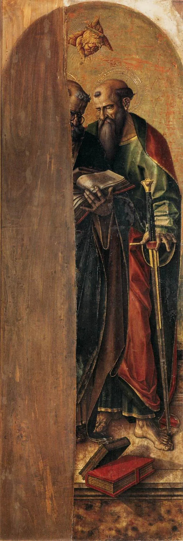 Saints Pierre et Paul - Carlo Crivelli image 1 copie de tableau peinte à la main