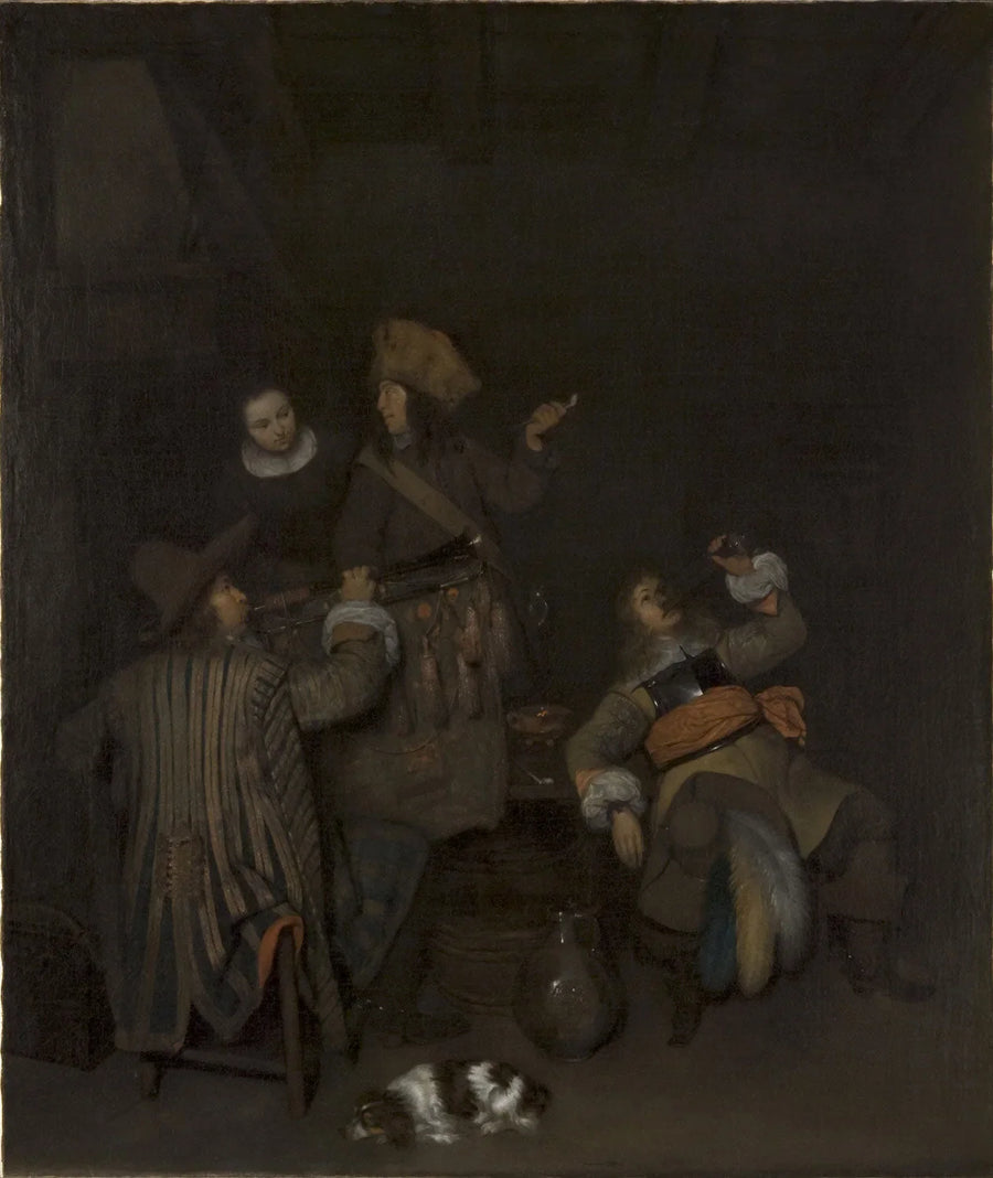 Salle de garde - Gerard ter Borch