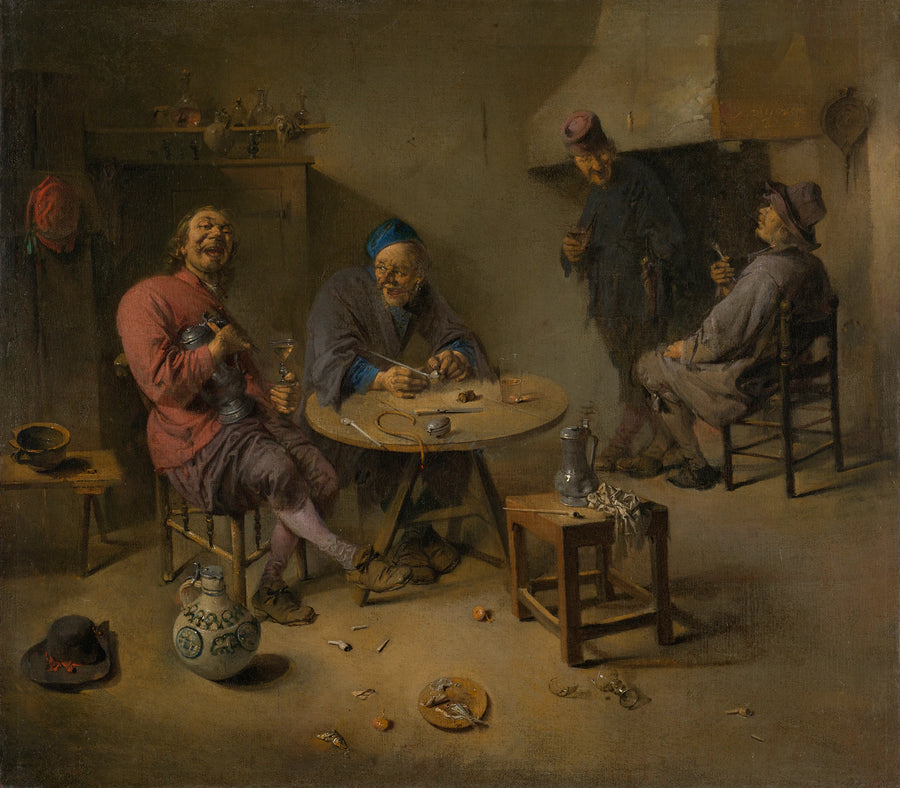 La salle des fêtes - Abraham Diepraam
