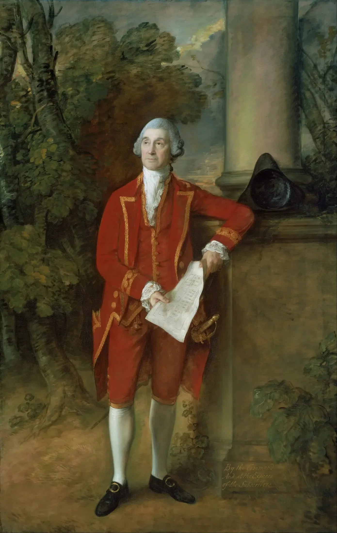 Salle John Eld de Seighford, Stafford - Thomas Gainsborough image 1 tableau peint à l’huile sur toile