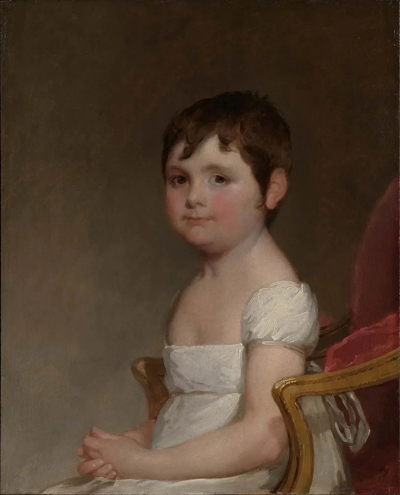Sally Patten - Gilbert Stuart image 1 copie de tableau peinte à la main