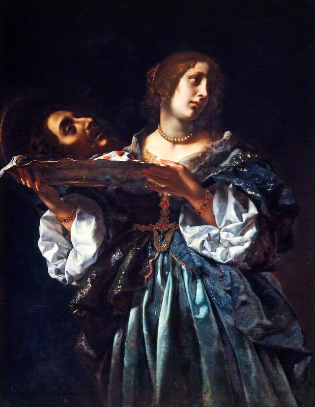 Salomé avec la tête de Jean-Baptiste - Carlo Dolci image 1 reproduction de peinture à l’huile