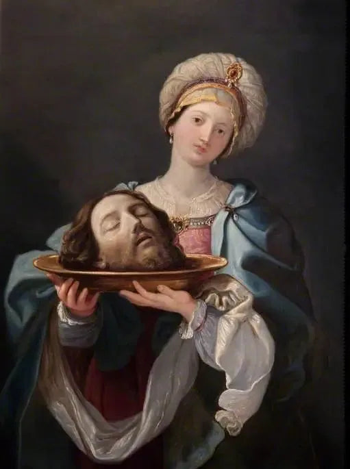 Salomé avec la tête de Jean-Baptiste - Guido Reni image 1 copie de tableau peinte à la main