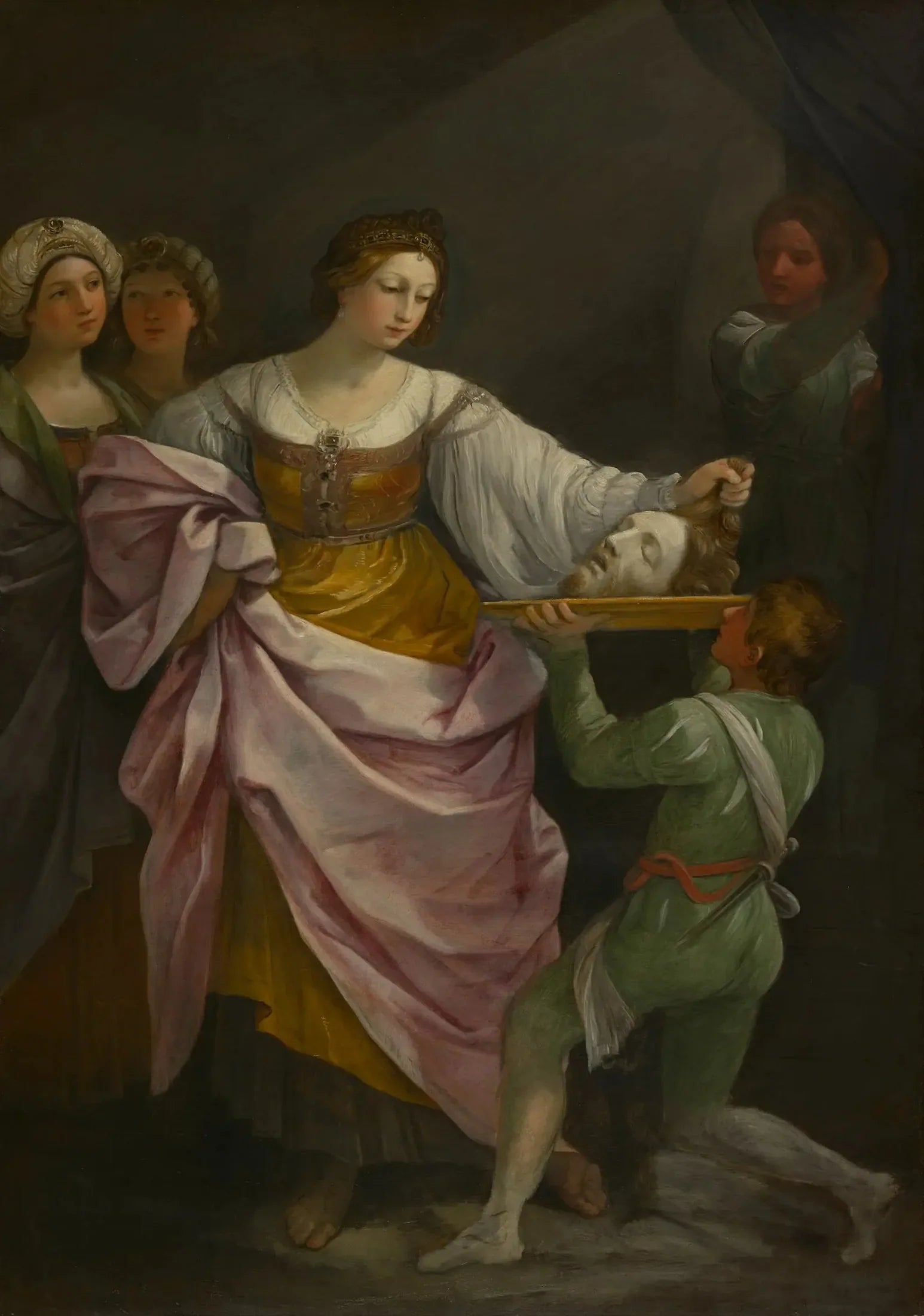 Salomé avec la tête de saint Jean-Baptiste - Guido Reni image 1 copie peinte à la main à l’huile