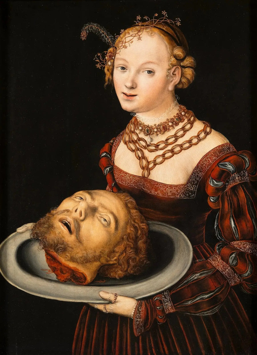 Salomé avec la tête de Saint Jean-Baptiste - Lucas Cranach the Elder
