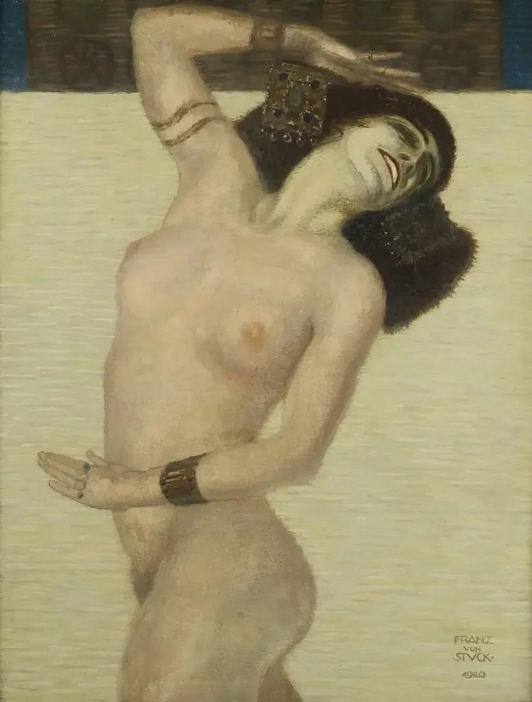 Salomé - Franz Von Stuck image 1 reproduction artisanale de tableau