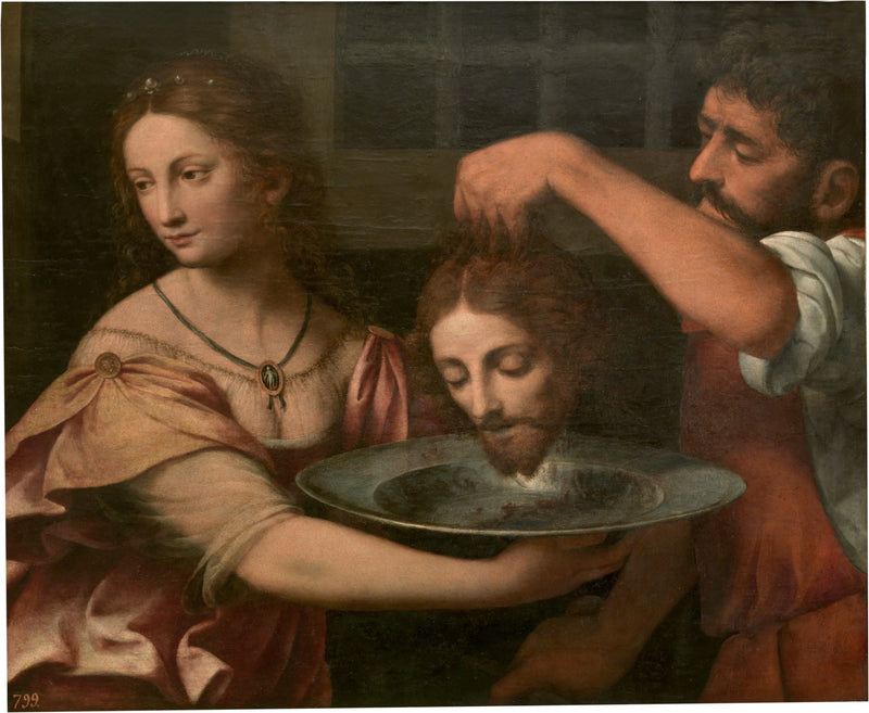 Salomé recevant la tête du Baptiste - Bernardino Luini