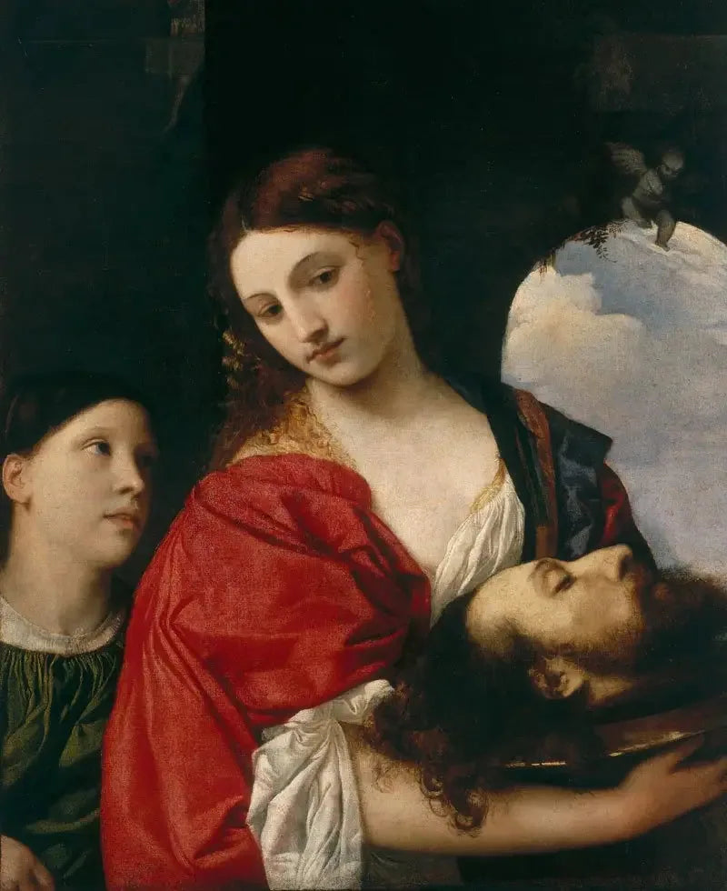 Salomé - Titian image 1 reproduction de peinture à l’huile