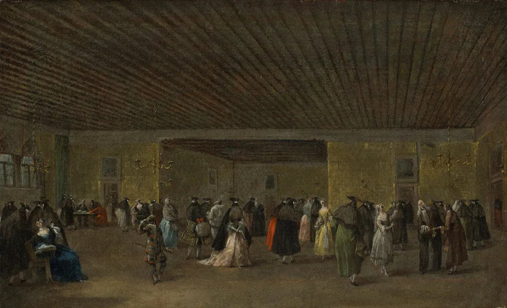 Salon principal du Ridotto, Venise - Francesco Guardi image 1 reproduction réalisée par Alpha Reproduction