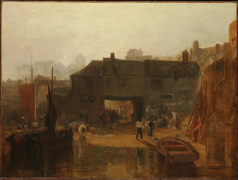 Saltash with the Water Ferry, Cornwall - J. M. W. Turner