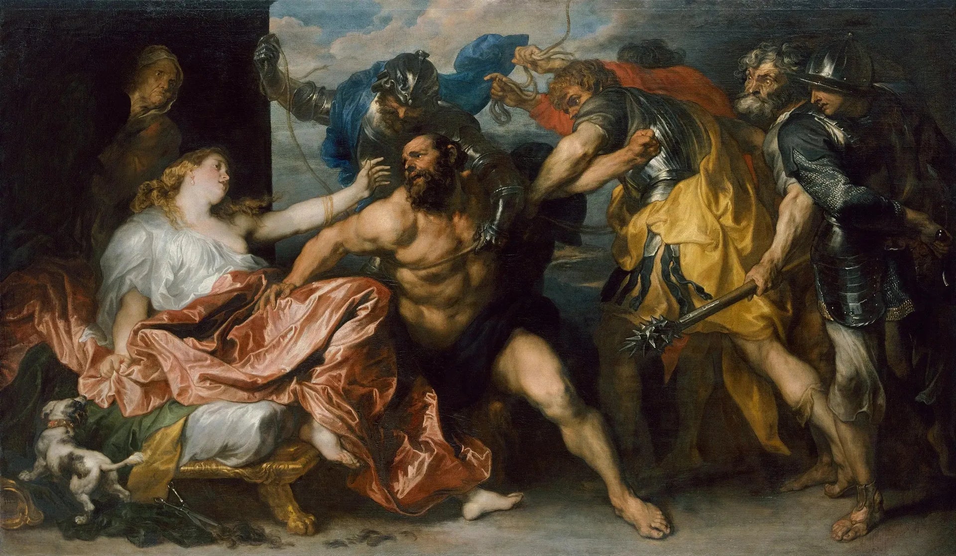Samson et Dalila - Antoine van Dyck image 1 reproduction de peinture à l’huile