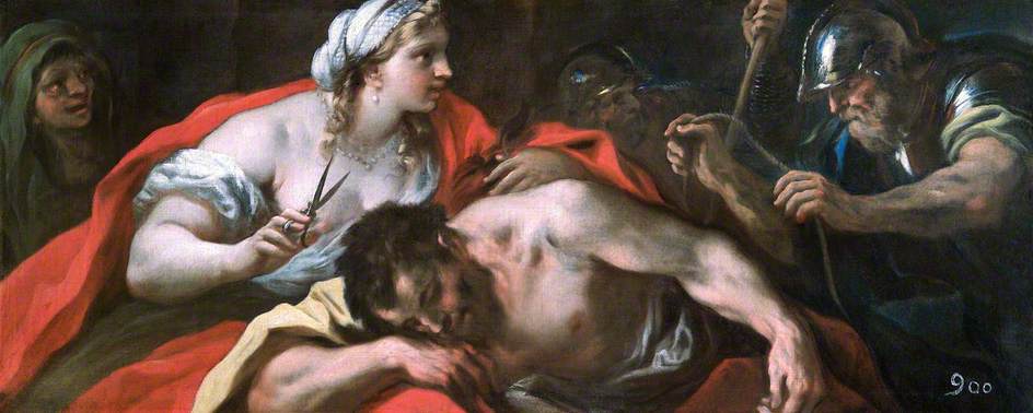 Samson et Dalila - Luca Giordano image 1 reproduction de peinture à l’huile