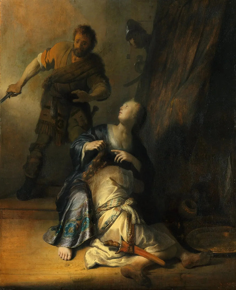 Samson trahi par Dalila - Rembrandt