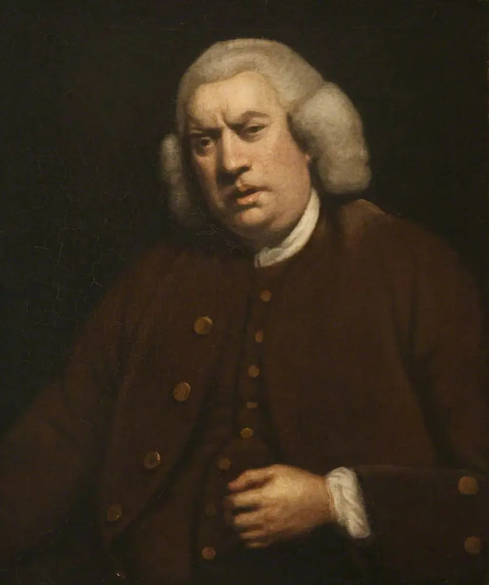 Samuel Johnson (1709–1784) - Joshua Reynolds image 1 reproduction d’œuvre d’art à l’huile