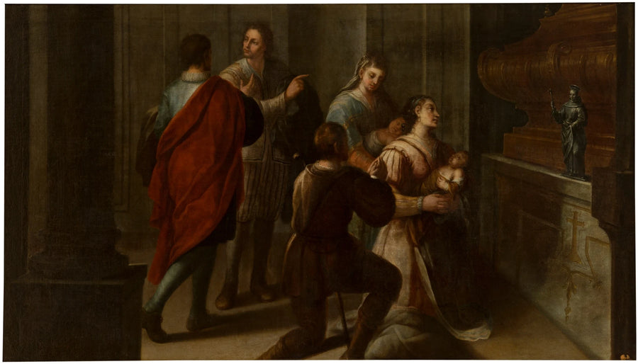 San Diego ressuscite deux enfants - Juan García de Miranda