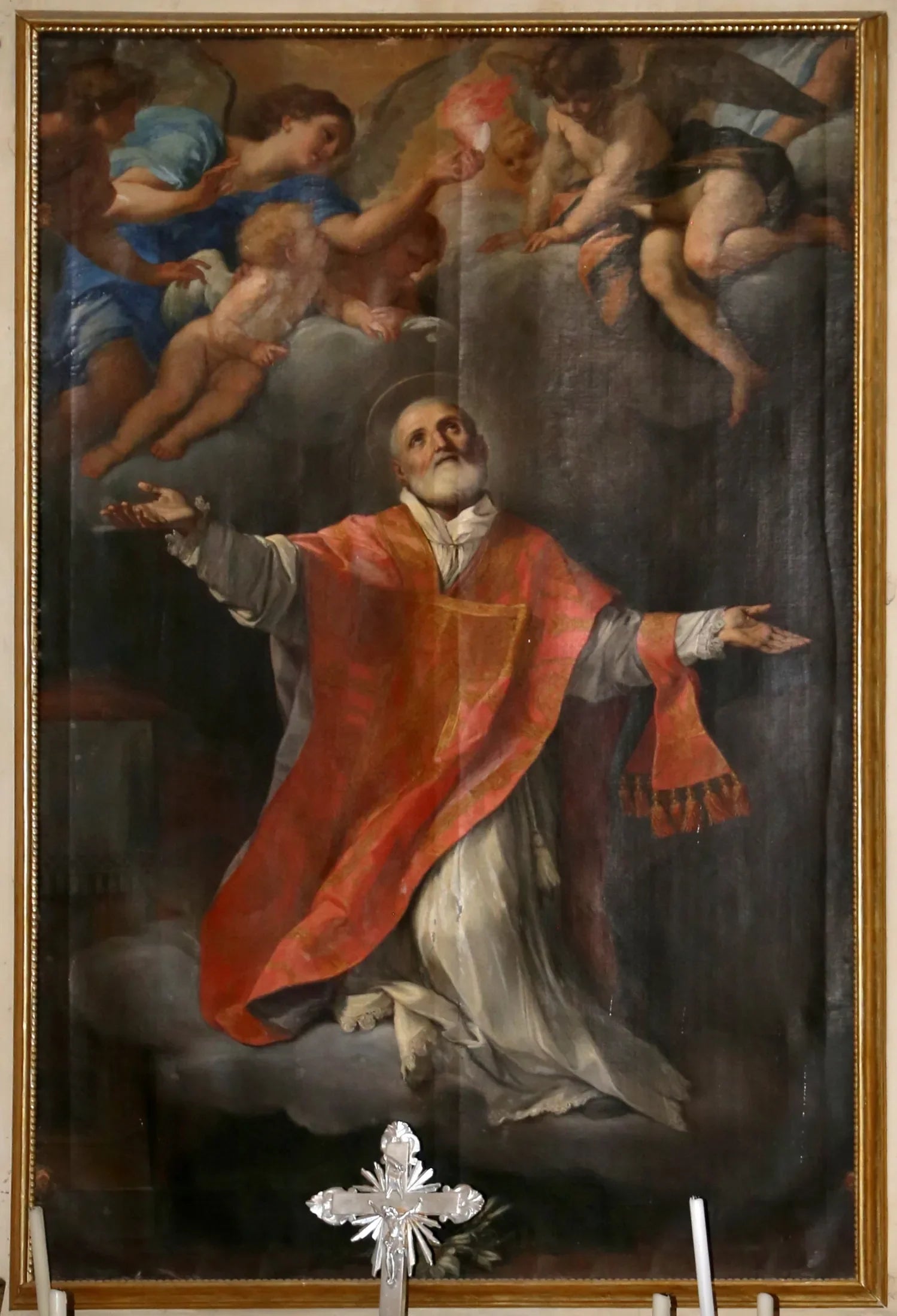 San Filippo Neri in estasi - Carlo Maratta image 1 copie peinte à la main à l’huile