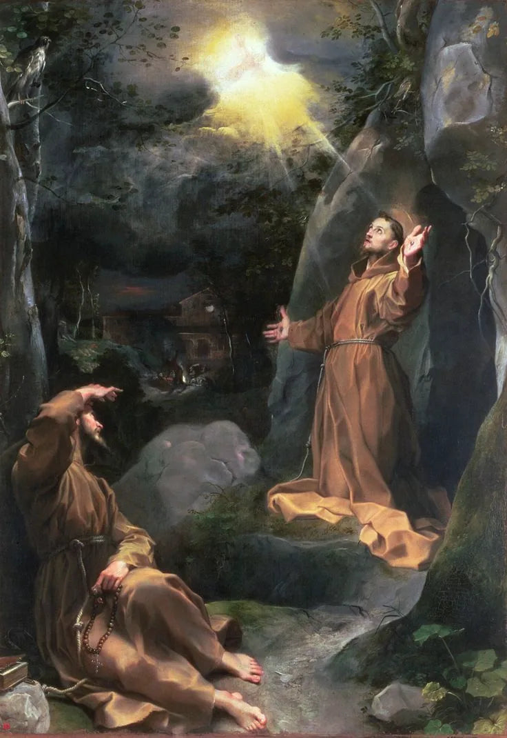 San Francesco reçoit le stigmate - Federico Barroci image 1 reproduction artisanale de tableau