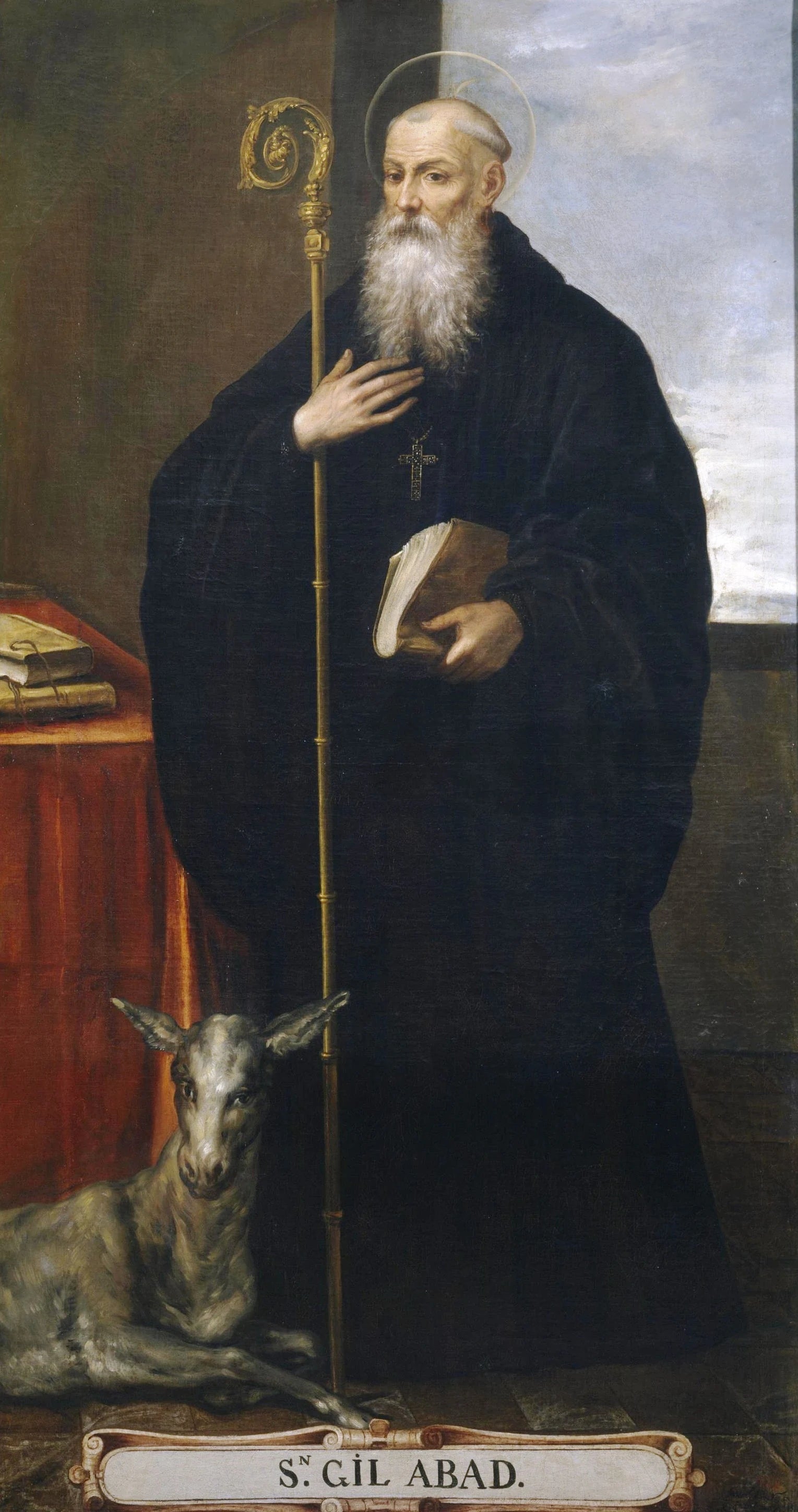 San Gil abad - Bartolomé Román