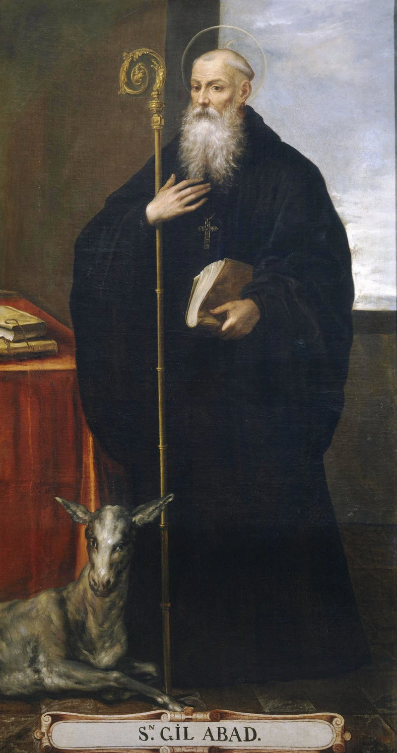 San Gil abad - Bartolomé Román