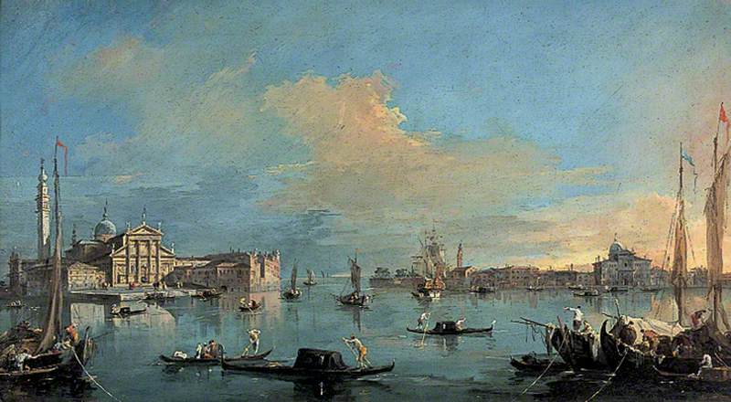 San Giorgio Maggiore Venise - Francesco Guardi - Alpha Reproduction