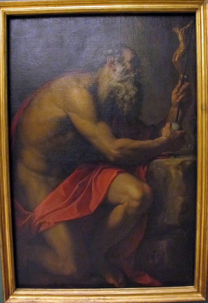 san girolamo - Agostino Carracci