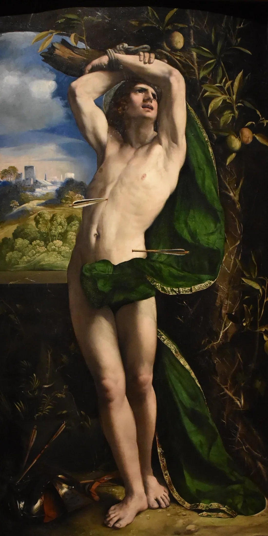 San Sebastiano - Dosso Dossi image 1 copie peinte à la main à l’huile