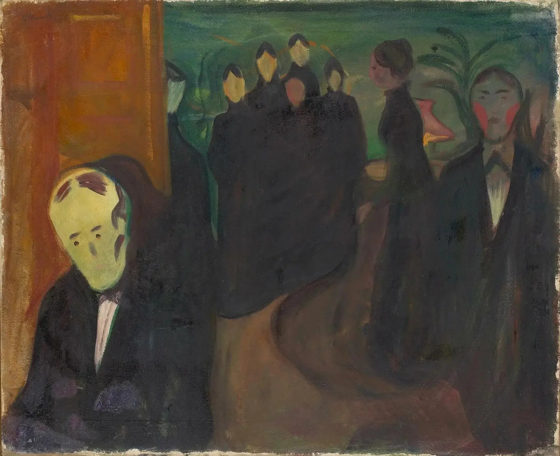 Sanatorium - Edvard Munch image 1 copie peinte à la main à l’huile