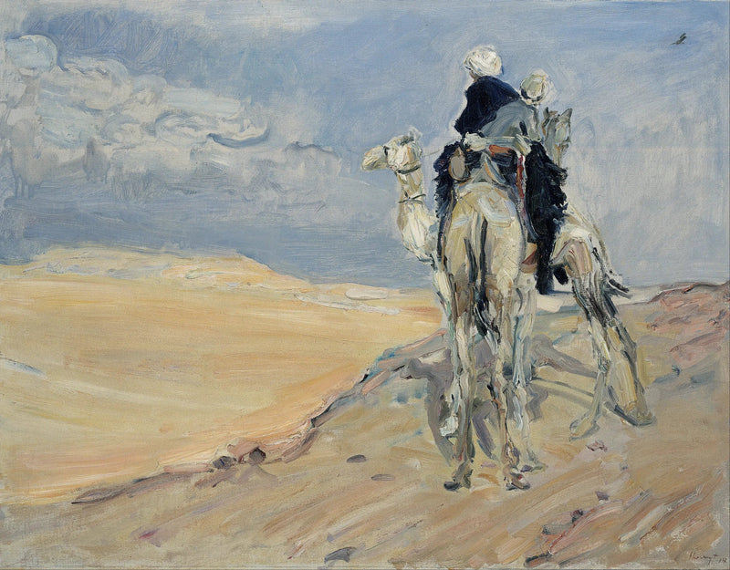 Sandstorm in the Libyan Desert - Max Slevogt