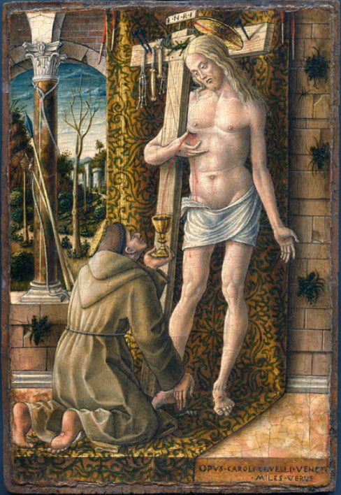 Sang du Christ - Carlo Crivelli image 1 copie peinte à la main à l’huile