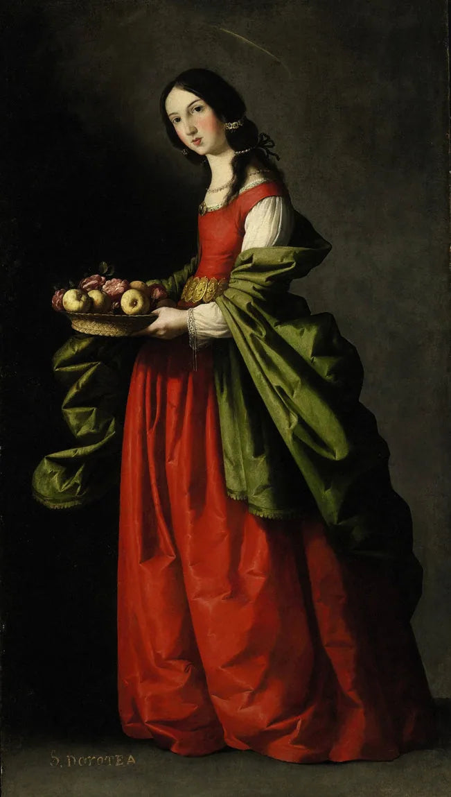 Sankt Dorotea - Francisco de Zurbarán